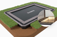 Bodentrampolin + Sicherheitsnetz