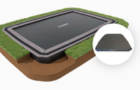 Bodentrampolin + Sicherheitsnetz